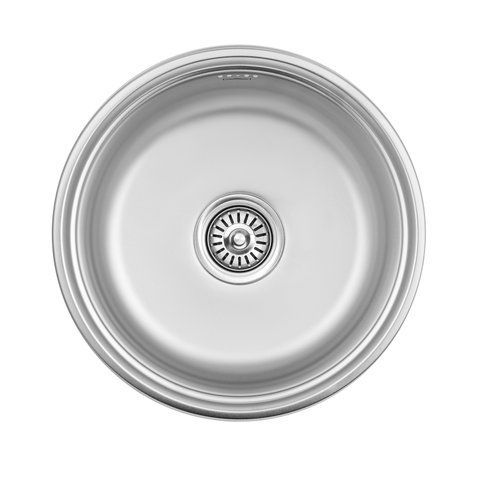 Кухонна мийка Kroner KRP Satin - 430 (0.8 мм) CV031324 фото
