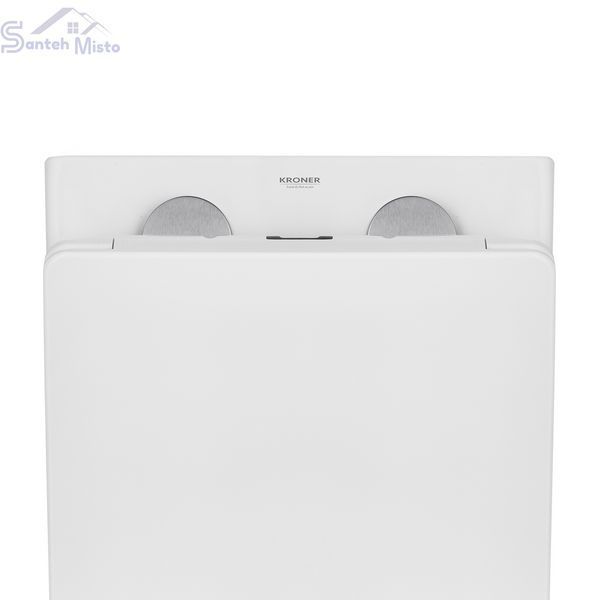 Унітаз підвісний безобідковий Kroner Eifel WHI523629 RIMLESS з сидінням (KE523629WHIR) CV032968 фото