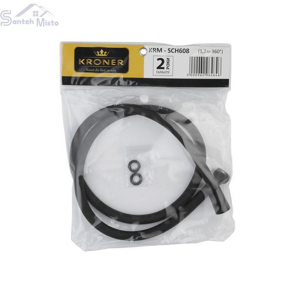 Шланг для душу Kroner KRM - SCH608 Anti-Twist 120 см CV036078 фото