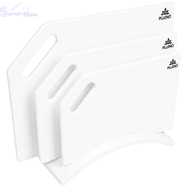 Набор кухонных досок из искусственного камня Pllen&oacute; Grand Set bianco SM45900 фото