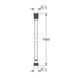 Шланг для душу Grohe VitalioFlex Silver TwistStop 1500 мм 22109000 CV037225 фото 2