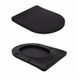 Унитаз напольный Qtap Scorpio Ultra Quiet безободковый с сиденьем Soft-Close MATT BLACK QT14226088AMB SD00052562 фото 5