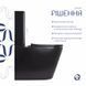 Унитаз напольный Qtap Scorpio Ultra Quiet безободковый с сиденьем Soft-Close MATT BLACK QT14226088AMB SD00052562 фото 3