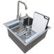 Комплект кухонной мойка Kraft KRF 5050 decor (3.0/1.0 мм) SM3540 фото 5