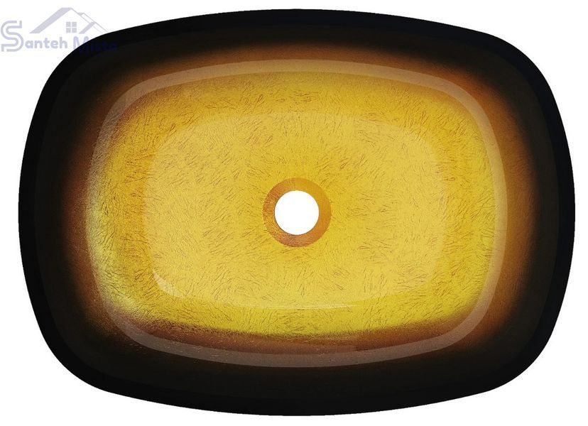 Умивальник (раковина) MEXEN ARAKS DARK GOLD накладний MEX-24155451 фото
