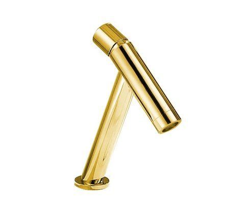 Змішувач для раковини (умивальника) MEXEN ASTRO GOLD золотий низький MEX-746900-50 фото