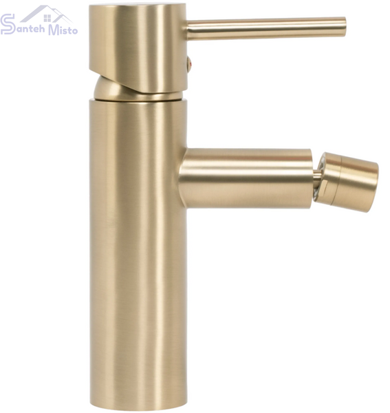 Смеситель для биде REA TESS BRUSHED GOLD матовое золото REA-B7010 фото