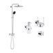 Душова система Grohe QuickFix Vitalio Comfort 26985001 з набором аксесуарів BF40961SC CV037239 фото 1