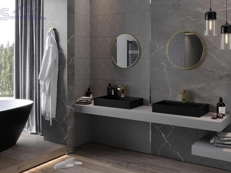 Дзеркало MEXEN LOFT 45 GOLD кругле MEX-9850-045-045-000-50 фото