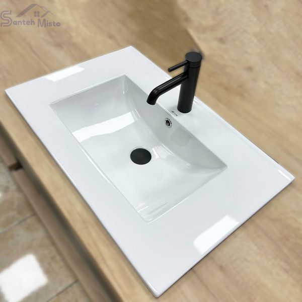 Умывальник (раковина) VBI FERRARA 70 WHITE врезной VBI-018013 фото