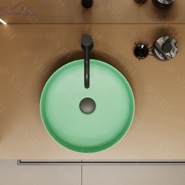 Умивальник (раковина) VBI PRATO MINT MATT накладний VBI-011403 фото