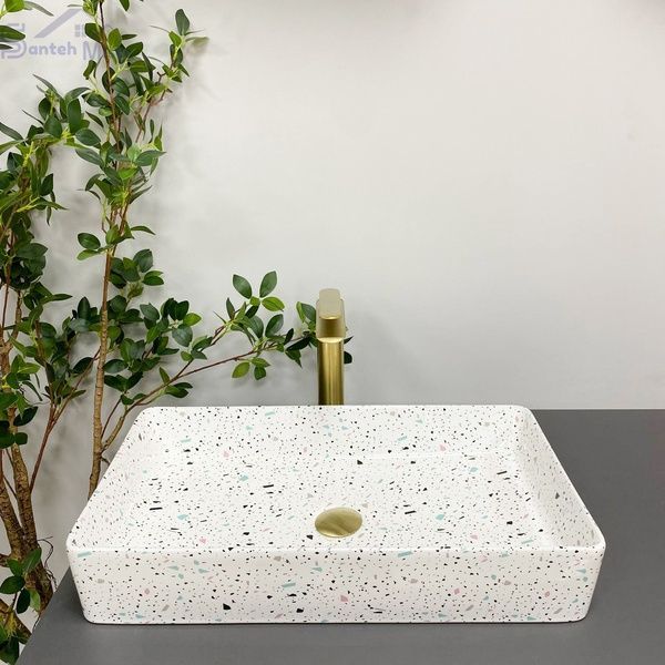 Умывальник (раковина) VBI TRIEST MOSAIC GLOSSY накладной VBI-012709 фото