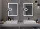 Зеркало MEXEN ONYX 60x80 LED прямоугольное MEX-9813-060-080-611-00 фото 4