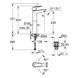 Змішувач для раковини Grohe QuickFix StartEdge XL-Size 23777001 з донним клапаном CV030592 фото 8