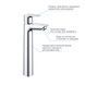 Змішувач для раковини Grohe QuickFix StartEdge XL-Size 23777001 з донним клапаном CV030592 фото 5