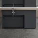 Умывальник (раковина) REA ARCHI 75 BLACK MATT накладной подвесной REA-U4303 фото 4