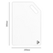Обробна дошка зі штучного каменю Pllen&oacute; 30х20 pearl marble SM81500 фото 2