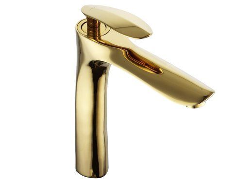 Змішувач для раковини (умивальника) MEXEN LILY GOLD золотий високий MEX-73610-50 фото