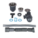Комплект кухонної мийки Kroner KRP Schwarze - 6350RHM PVD (3.0/1.0 мм) SM5500 фото 14