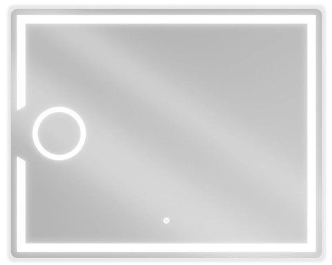 Дзеркало MEXEN ONYX 100x80 LED прямокутне MEX-9813-100-080-611-00 фото