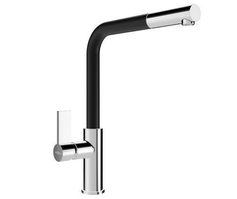 Смеситель для кухни MEXEN FLORA BLACK CHROME черный хром * MEX-670401-07 фото