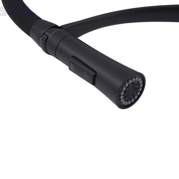 Змішувач для кухні Kroner KRP Ersel - SCH03393BLK CV033799 фото