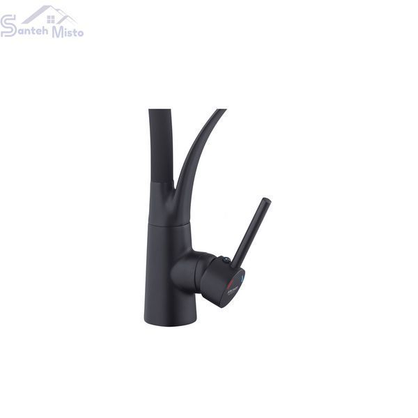 Змішувач для кухні Kroner KRP Ersel - SCH03393BLK CV033799 фото