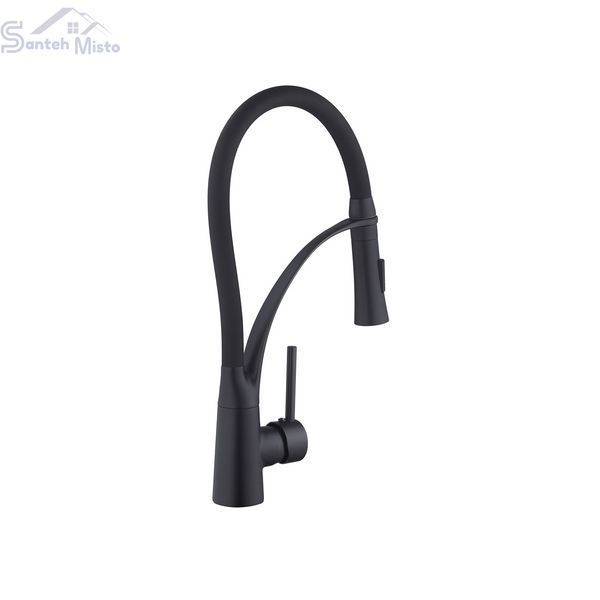 Змішувач для кухні Kroner KRP Ersel - SCH03393BLK CV033799 фото
