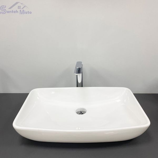 Умивальник (раковина) VBI SILVI 60 WHITE накладний VBI-015100 фото