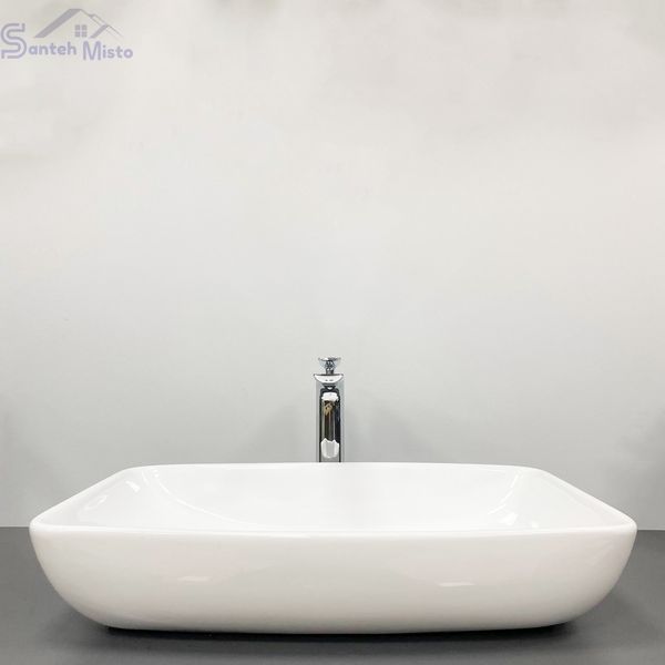 Умивальник (раковина) VBI SILVI 60 WHITE накладний VBI-015100 фото