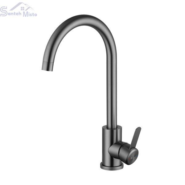 Смеситель для кухни Agua Elposo-INOX035AM CV035456 фото