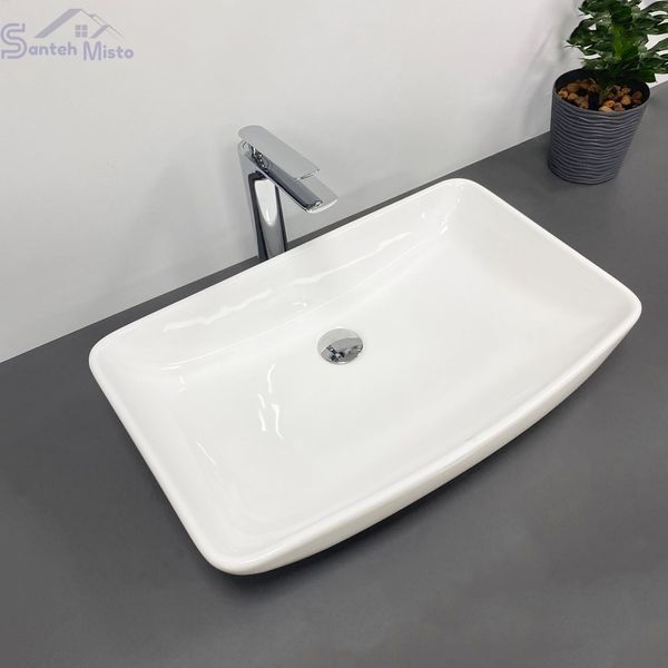 Умивальник (раковина) VBI SILVI 60 WHITE накладний VBI-015100 фото