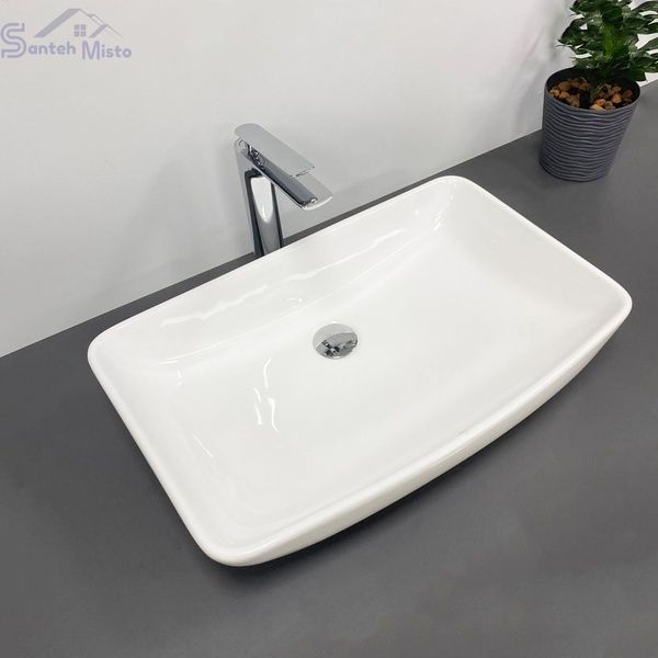 Умивальник (раковина) VBI SILVI 60 WHITE накладний VBI-015100 фото