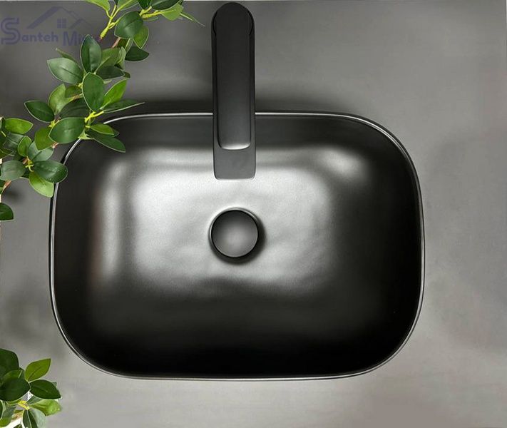 Умывальник (раковина) VBI RAVENNA BLACK MATT накладной VBI-011203 фото