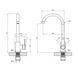 Смеситель для кухни Agua Elposo-INOX035AM CV035456 фото 2