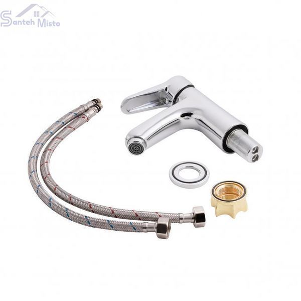 Змішувач для раковини Lidz Nicole 001F (k35) LDNIC001FCRM21880 Chrome 2032439967 фото