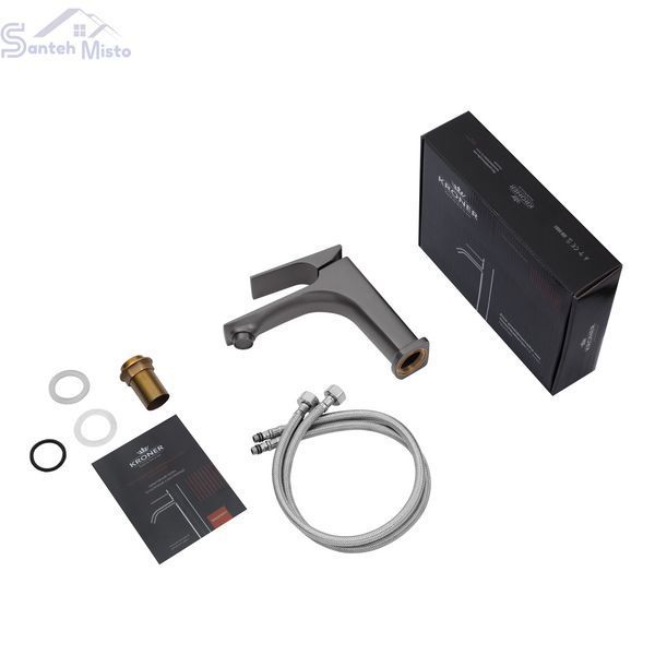 Смеситель для раковины Kroner KRP Vog - GRP010 CV035585 фото