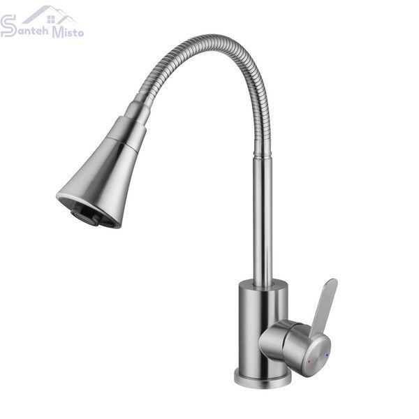 Смеситель для кухни Agua Elposo-INOX031 CV035457 фото