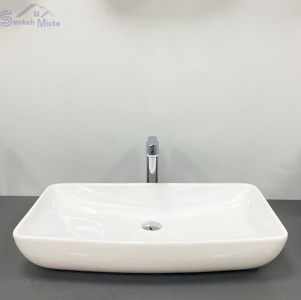 Умивальник (раковина) VBI SILVI 70 WHITE накладний VBI-015101 фото