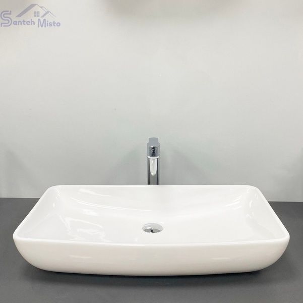 Умивальник (раковина) VBI SILVI 70 WHITE накладний VBI-015101 фото