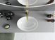 Умывальник (раковина) MEXEN ELZA BRUSHED GOLD WHITE накладной MEX-21014017 фото 4