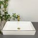 Умивальник (раковина) VBI TRIEST WHITE BLACK EDGE накладний VBI-012710 фото 4