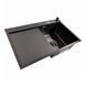 Комплект кухонной мойки CM 78*50 R черная PVD VALESO Handmade (3,0/0,8) SM4590 фото 3