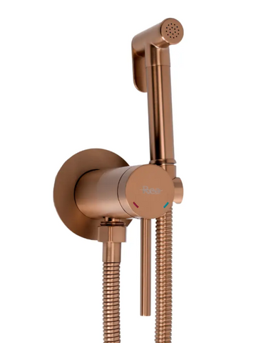Набір гігієнічного душу REA CLIF BRUSHED COPPER Набір гігієнічного душу REA CLIF BRUSHED COPPER REA-B5845 фото