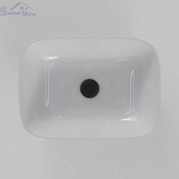 Умивальник (раковина) VBI RAVENNA WHITE накладний VBI-011200 фото
