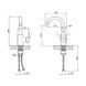 Смеситель для кухни Lidz Vida 015F2 (k35) LDVID015F2NKS43353 Nickel SD00049476 фото 1