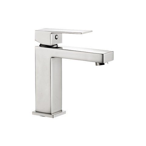 Змішувач для раковини VBI LORENO CHROME низький VBI-050200CH фото
