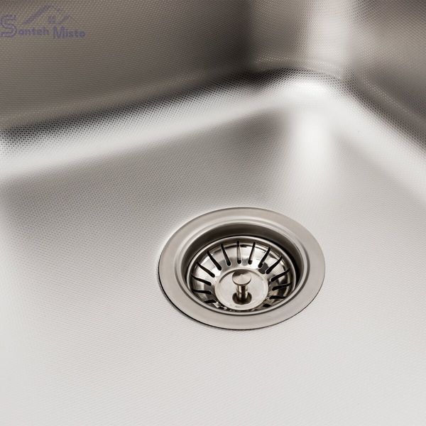 Кухонная мойка из нержавеющей стали Platinum 7050 ДЕКОР (0,8/180 мм) 11480 фото