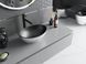 Умывальник (раковина) MEXEN ELZA SILVER BRUSHED BLACK MATT накладной MEX-21014023 фото 2