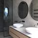 Смеситель для раковины (умывальника) REA VIVA BLACK + BOX скрытого монтажа * REA-B0231 фото 6